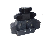 Pilot solenoid operated directional control valve (type KSH-G06)